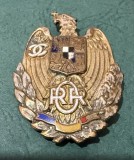 Insigna regalista ROR Ofiteri in Retragere