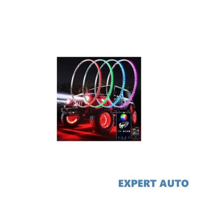 Inele lumina jante led rgb cu aplicatie btt 12v cod: hh-64155 Alta marca Alt model #7 foto