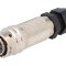 Conector circular pe cablu 6 pini aurit