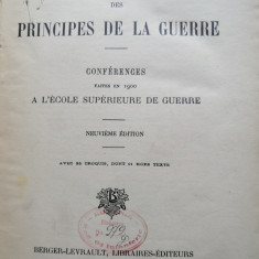 Maréchal F. FOCH - Des principes de la guerre. 1931 - 11 cartes dépliantes