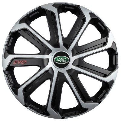 Set 4 Capace Roti Evo Gri-Negru R14, Pentru ROVER foto