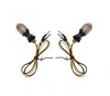 Set 2 Lampi LED Mini 12V Omologate E24, Cablu 29cm - Universal Moto ATV Scuter MX_NEW AM1460B