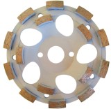 Cupa diamantata rand dublu &quot;dinti scurti&quot; - Beton 230x22.2mm Profesional Standard - DXDH.4207.230