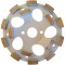 Cupa diamantata rand dublu &quot;dinti scurti&quot; - Beton 230x22.2mm Profesional Standard - DXDH.4207.230