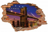 Cumpara ieftin Sticker cu efect 3D - Brooklyn Bridge