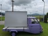 Triciclu Piaggio amenajat pentru reclama fixa/mobila, stare foarte buna
