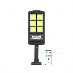 Lampa solara LED 60W, IP67, suport prindere, telecomanda foto