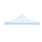 Copertina pentru acoperis cort tip pavilion, impermeabila cauciucata, invelis din material textil oxfort 700d, 3 x 6 m, alb, Oem