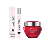 Cumpara ieftin Set parfum dama Mrs Glam 35 ml si crema de fata Anew 35 ani +, de noapte, 50 ml, Avon