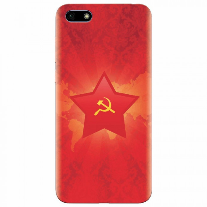 Husa silicon pentru Huawei Y5 Prime 2018, Soviet Union