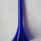 Cobalt Blue Glass Victorian Decanter.Stare impecabila