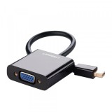 Adaptor Video UGREEN, MiniDisplayPort - VGA, 1080P, Negru