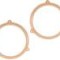Set 2 distantiere pentru difuzoare auto, 165mm, MDF, Mazda -
