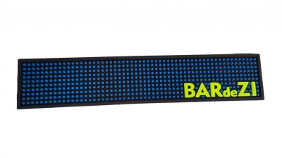 BarMat 500x100mm Covoras cauciuc pentru bar SoftPvc BM002ANV foto