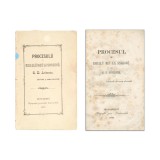 C. D. Aricescu, Procesul și exilul meu la Snagov, 1859