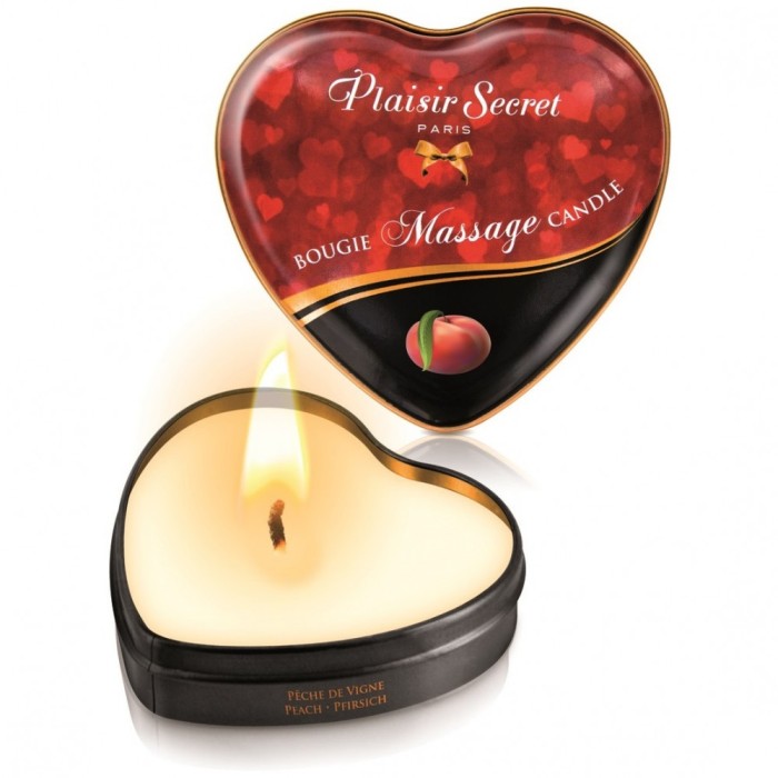 Lumanare Ulei de masaj, aroma Piersica, 35 ml