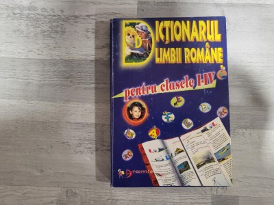 Dictionarul limbii romane pentru clasele I-IV foto