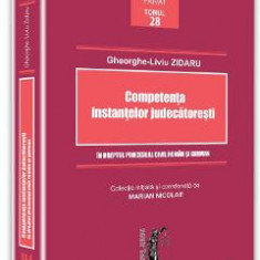 Competenta instantelor judecatoresti - Gheorghe-Liviu Zidaru