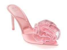 Papuci ALDO roz, AURORAMULE 680, din material textil foto