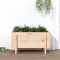 Gossi strat inaltat de gradina, 101x50x57 cm, lemn masiv de pin