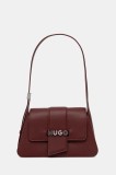 HUGO poșetă culoarea bej, 50541806