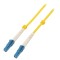 Cablu patch cord LC/UPC LSZH galben