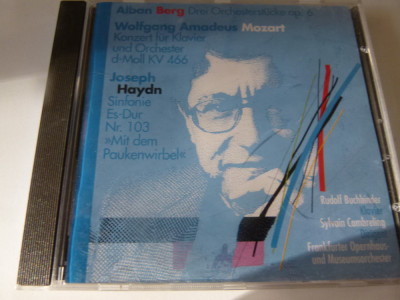 Berg, Haydn, Mozart -Frankfurt orch., g4 foto
