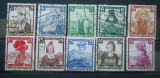 1935 SERIE GERMANIA REICH COSTUME POPULARE