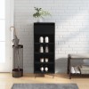VidaXL Pantofar, negru, 40x36x105 cm, lemn compozit 831461