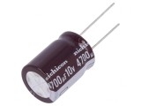 Condensator electrolitic low ESR 4700uF 10V 18x25mm