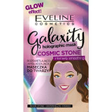 Masca de fata calmanta, Eveline Cosmetics, Galaxity holographic, Cosmic Stone, intensely smoothing, 10 ml