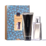 Set cadou Attraction pentru El &ndash; magnetism masculin cu ghimbir si lemn de cedru