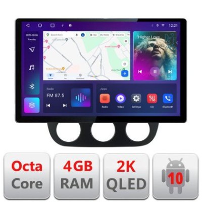 Navigatie dedicata Edonav VW Golf 5 2004-2010 clima automatica, Ecran 2K QLED 13&amp;quot;,Octacore,4Gb RAM,32Gb Hdd,4G,360,DSP,Carplay,Bluetooth CarStore Tech foto