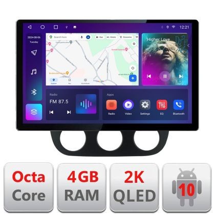 Navigatie dedicata Edonav VW Golf 5 2004-2010 clima automatica, Ecran 2K QLED 13&quot;,Octacore,4Gb RAM,32Gb Hdd,4G,360,DSP,Carplay,Bluetooth CarStore Tech