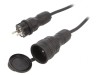 Prelungitor Alimentare 15m Negru 16A, KEL