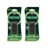 Cumpara ieftin Pachet 2 x odorizant auto grila ventilatie Puf-Puf K2 NEONE EUCALIPT (Unisex)