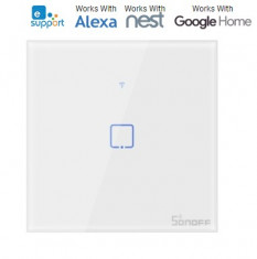 Sonoff T2EU TX 1CH RF433 Intrerupator Smarthome Google Home Alexa foto