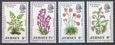 Jersey 1972 - Flori sălbatice din Jersey, MNH