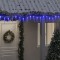vidaXL Luminițe de Crăciun țurțuri 200 LED-uri albastru 20 m PVC acril 356229