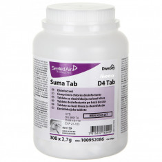 Dezinfectant Alimentar Pastile Cloramina Diversey Suma Tab D4, 300 Tablete