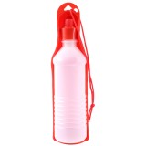 Sticla de apa pentru caini, Cozevdnt, 250 ml, Rosu
