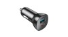 &Icirc;ncărcător rapid pentru mașină Choetech Fast Charger, USB tip C PD/USB, QC3.0, 3A, 36W, negru (TC0005)