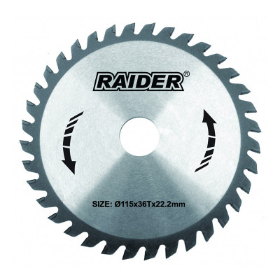 Disc circular Raider, 180 х 20 mm, 24 T foto