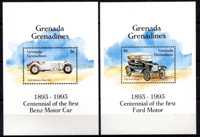 GRENADA 1993 TRANSPORT MASINI AUTOMOBILE DE EPOCA FOR MERCEDES