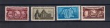 ROMANIA 1953 - SEMICENTENARUL PALATULUI POSTELOR, MNH - LP 351, Nestampilat