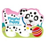 Cumpara ieftin Playful Puppy (Die-cut Shaped Animals)