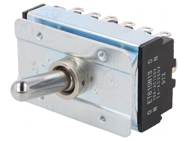 Comutator Basculant ON-ON 10A 125VAC 6PDT