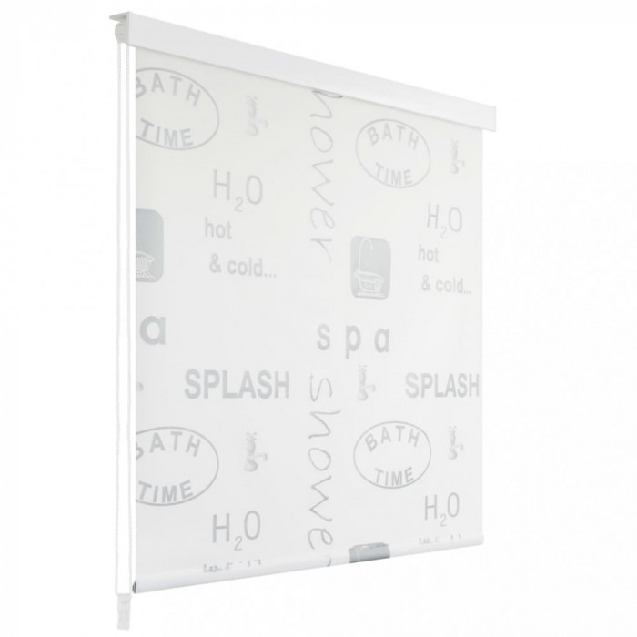 Gossi roleta perdea de dus 80x240 cm imprimeu splash