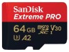 Card de memorie microSDXC 64GB Extreme Pro A2, Sandisk