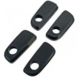 Set de 4 placi adaptatoare Indy Spacer pentru motocicleta, negre, potrivite pentru Ducati Monster spate Performance AutoTuning